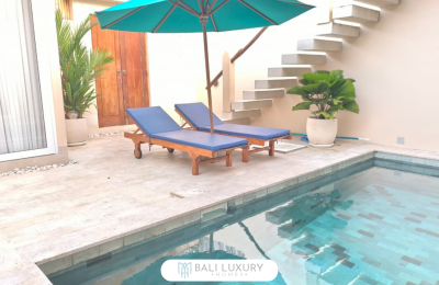 2 Bedrooms Villa with Private Pool and Rooftop Overlooking Rice Field in Buduk - Yearly Rental