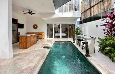 Stunning Modern 2-Bedroom Villa in Padonan, Canggu - Monthly Rental