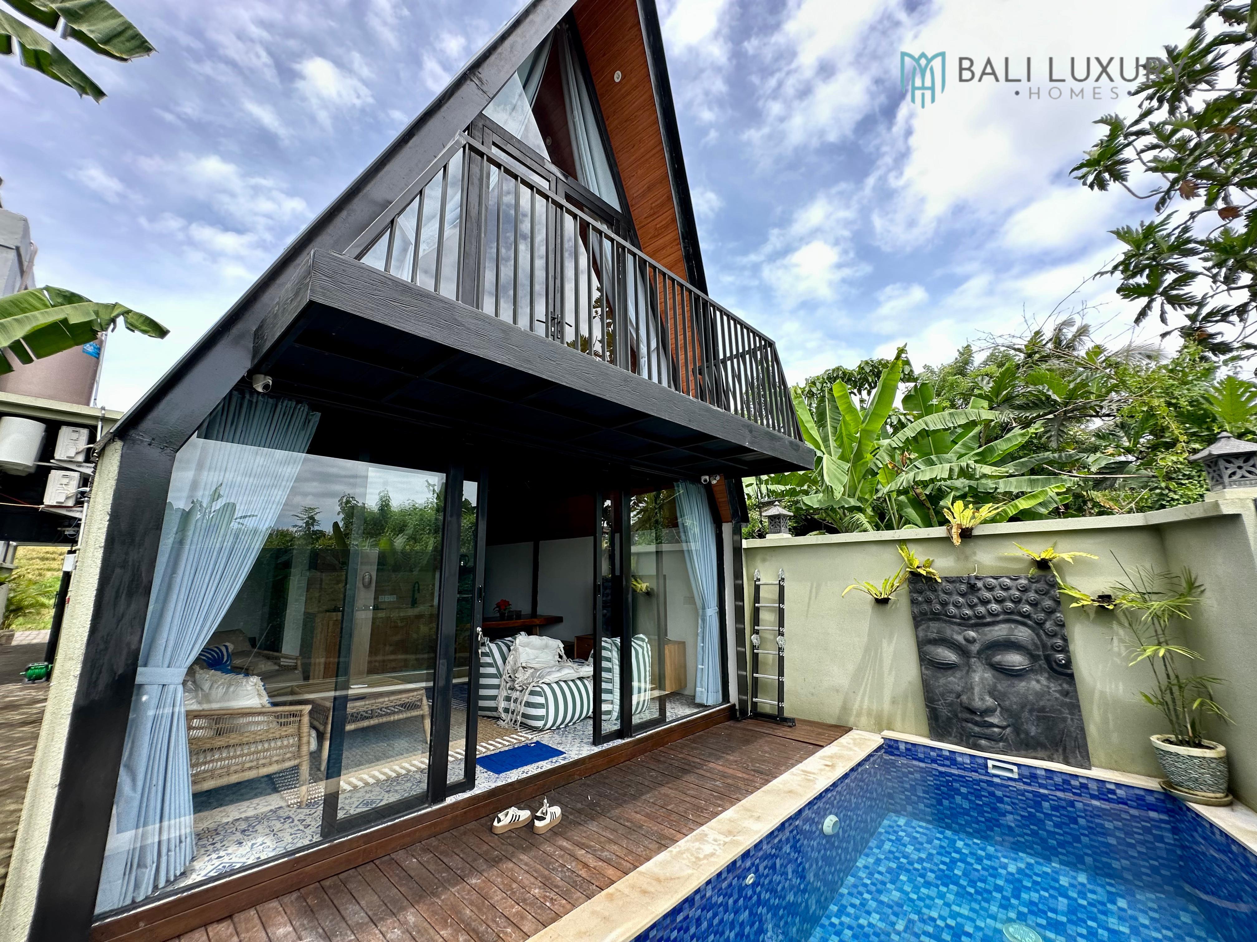 Stunning 1 Bedroom Rice Field Views Villa in Munggu, Bali - Monthly Rental