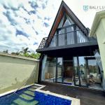 Cozy 1 Bedroom Villa with Private Pool and Rice Field View in Munggu - Monthly Rental - Leasehold 25 Years