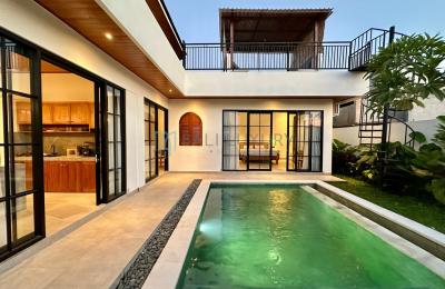 Modern 2-Bedroom Villa with Private Pool in Munggu - Monthly Rental