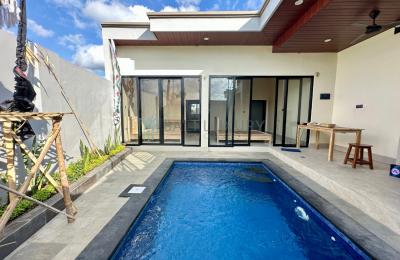 Cozy 2-Bedroom Villa with Private Pool and Open Kitchen in Seseh - Yearly Rental