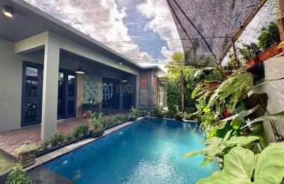 Tranquil 2-Bedroom Villa with Private Pool and Spacious Garden in Ubud - Monthly Rental