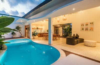 Tropical 3-Bedroom Villa with Private Pool in Berawa - Leasehold 18 Years