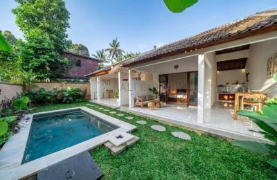 Villa 2 Bedroom with private pool and big garden, Ubud - Leasehold 25 years