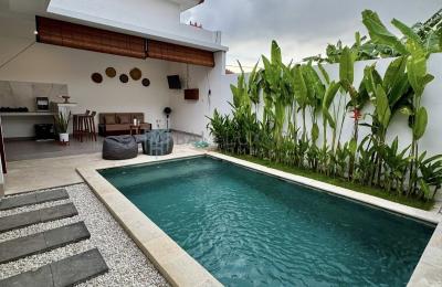 Tropical 2-Bedroom Villa with Private Pool in Kerobokan - Yearly rental