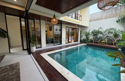 Modern 3-Bedroom Villa with Private Pool and Rooftop Terrace in Berawa - Leasehold 30 Years