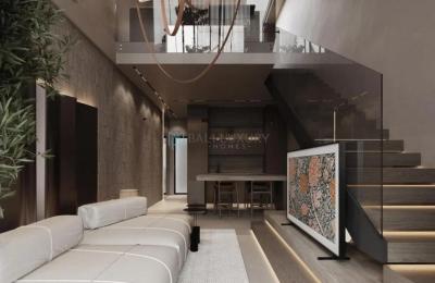 [IN PROGRESS] Luxury One-Bedroom Villa with Private Pool and Double-Height Living Area in Pererenan - Leasehold 32 Years