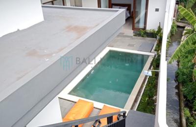 Tropical 2-Bedroom Enclosed Living Villa with Private Pool and Rooftop Terrace in Canggu - Yearly Rental