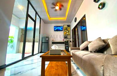 Cozy 2-Bedroom Villa with Private Pool and Rooftop Terrace in Canggu - Yearly Rental