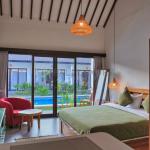 Cozy 1-Bedroom Guest House with Private Kitchen and Shared Pool in Umalas - Monthly Rental