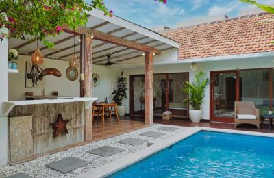 Tropical 2-Bedroom Villa with Private Pool in Umalas - Yearly Rental