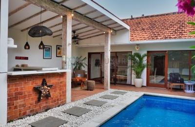 Tropical 2-Bedroom Villa with Private Pool in Umalas - Monthly Rental