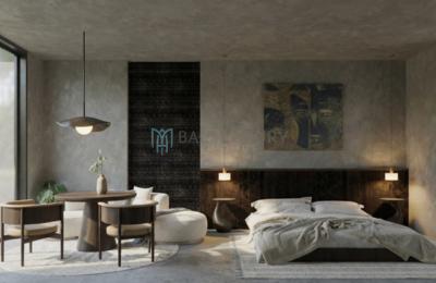 [OFF-PLAN] Stunning 1-Bedroom Luxury Apartment with Ocean View in Pererenan - Leasehold