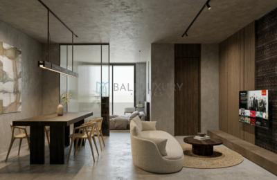 [OFF-PLAN] Stunning 1-Bedroom Luxury Apartment with Ocean View in Pererenan - Leasehold